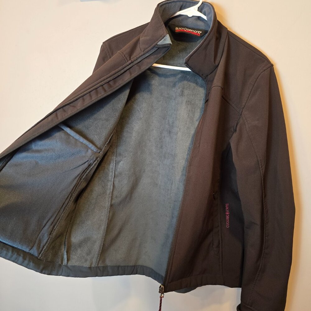 Black Diamond Jacket Double Diamond Shell Winter … - image 4